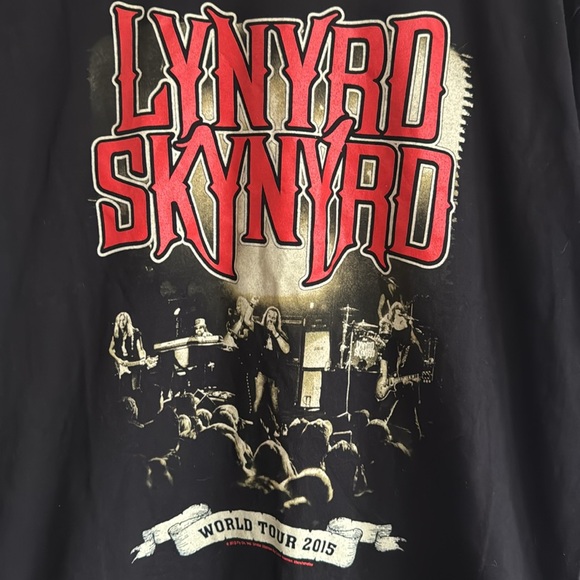 Lynyrd Skynyrd T-Shirt / 2015 World Tour / Large - Picture 4 of 6
